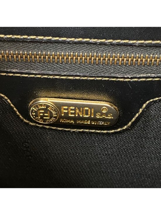 Fendi Vintage Pecan Backpack Brown main image 10